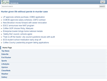 Tablet Screenshot of m.southeastsun.com